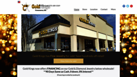What Goldkingsonline.com website looked like in 2019 (4 years ago)