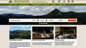 What Gites-de-france-cantal.fr website looked like in 2019 (4 years ago)