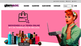 What Glamstore.com website looked like in 2019 (4 years ago)