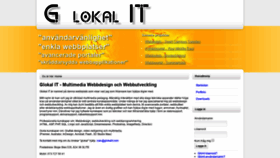 What Glokalit.com website looked like in 2019 (4 years ago)
