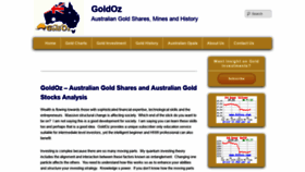What Goldoz.com.au website looked like in 2019 (4 years ago)