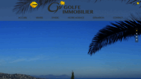 What Golfe-immobilier.fr website looked like in 2019 (4 years ago)