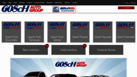 What Goschauto.com website looked like in 2019 (4 years ago)