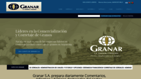 What Granar.com.ar website looked like in 2019 (4 years ago)