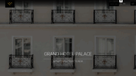 What Grandhotelpalace.gr website looked like in 2019 (4 years ago)