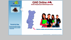 What Giae.pt website looked like in 2019 (4 years ago)