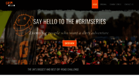 What Grimchallenge.co.uk website looked like in 2019 (4 years ago)