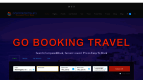 What Gobookingtravel.com website looked like in 2019 (4 years ago)