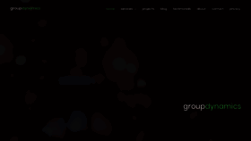 What Groupdynamics.co.uk website looked like in 2019 (4 years ago)