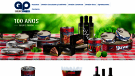 What Grupopando.com website looked like in 2019 (4 years ago)