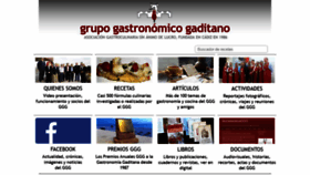 What Grupogastronomicogaditano.com website looked like in 2019 (4 years ago)