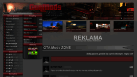 What Gta-mods.pl website looked like in 2019 (4 years ago)