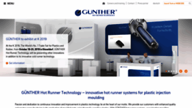 What Guenther-hotrunner.com website looked like in 2019 (4 years ago)