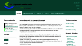What Gym-bleckede.de website looked like in 2019 (4 years ago)