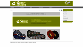 What Granitabrasive.com website looked like in 2019 (4 years ago)