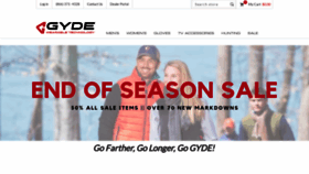 What Gydesupply.com website looked like in 2019 (4 years ago)