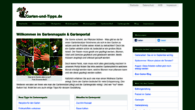 What Garten-und-tipps.de website looked like in 2019 (4 years ago)