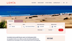 What Grancanaria.fi website looked like in 2019 (4 years ago)