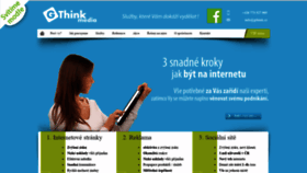 What Gthink.cz website looked like in 2019 (4 years ago)