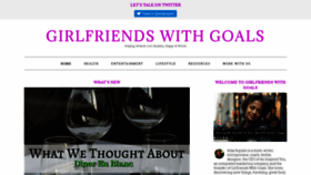 What Girlfriendswithgoals.com website looked like in 2019 (4 years ago)