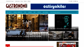 What Gastronomiturkey.com website looked like in 2019 (4 years ago)