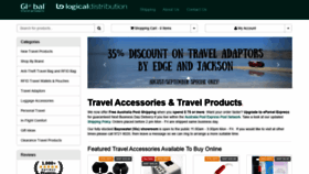 What Globaltravelproducts.com.au website looked like in 2019 (4 years ago)