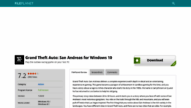 What Grand-theft-auto-san-andreas-windows-10.fileplanet.com website looked like in 2019 (4 years ago)