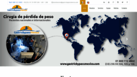What Gastricbypassmexico.com website looked like in 2019 (4 years ago)