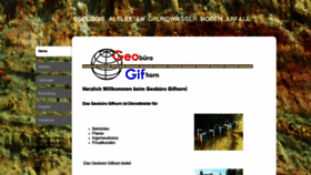 What Geogif.de website looked like in 2019 (4 years ago)