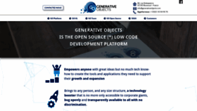 What Generativeobjects.com website looked like in 2019 (4 years ago)