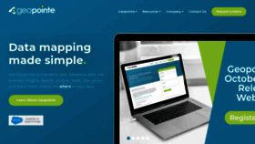What Geopoint.com website looked like in 2019 (4 years ago)