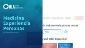 What Grupohla.com website looked like in 2019 (4 years ago)