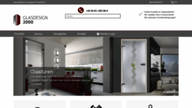 What Glasdesign2000.de website looked like in 2019 (4 years ago)