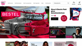 What Golfdiva.nl website looked like in 2019 (4 years ago)