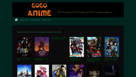 What Gogoanime.su website looked like in 2019 (4 years ago)