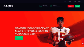 What Gamerhuddle.com website looked like in 2019 (4 years ago)