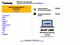 What Go-docky.com website looked like in 2019 (4 years ago)