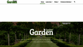 What Gardenseeker.com website looked like in 2019 (4 years ago)