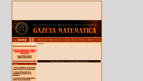 What Gazetamatematica.net website looked like in 2019 (4 years ago)