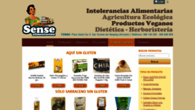 What Glutencero.es website looked like in 2019 (4 years ago)