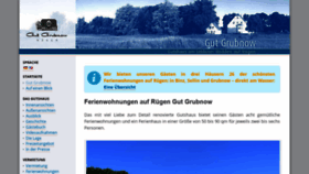 What Gut-grubnow.de website looked like in 2019 (4 years ago)