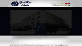 What Grandavcilarhotel.com website looked like in 2019 (4 years ago)