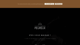 What Grandes-distilleries-peureux.fr website looked like in 2019 (4 years ago)