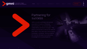 What Gmni.com website looked like in 2019 (6 years ago)