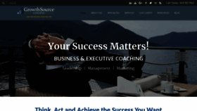 What Growthsourcecoaching.com website looked like in 2019 (4 years ago)