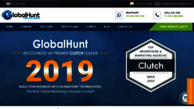 What Globalhunttechnologies.com website looked like in 2019 (4 years ago)