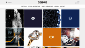 What Geogis.pl website looked like in 2019 (4 years ago)