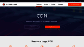 What Gcdn.co website looked like in 2019 (4 years ago)