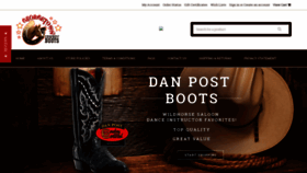 What Georgetowncowboyboots.com website looked like in 2019 (4 years ago)