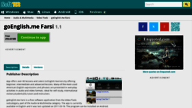 What Goenglish-me-farsi.soft112.com website looked like in 2019 (4 years ago)